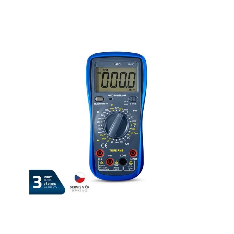 Multimeter GETI GM50C