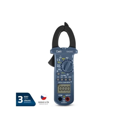Multimeter GETI GM200C klešťový