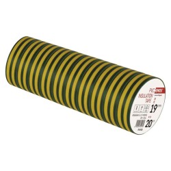 Páska izolačná PVC 19mm/20m zelenožltá EMOS 1ks