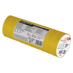 Páska izolačná PVC 19mm/20m žltá EMOS 1ks