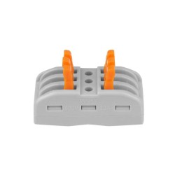 Svorka LXZE64 3x 0,08-4mm s páčkou 10ks