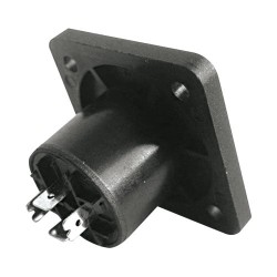 Zdířka Speakon 4PIN panel