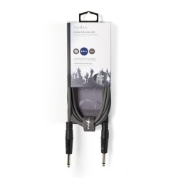 Kábel Jack 3,5mm konektor/2x Jack 6,35mm konektor 5m NEDIS COTH23200GY50