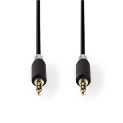 Kábel Jack 3,5mm konektor/Jack 3,5mm konektor 1m NEDIS CABW22000AT10