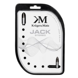 Kábel Jack 3,5mm konektor/Jack 3,5mm konektor 1m KRUGER & MATZ KM0312