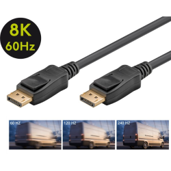 Kábel GOOBAY 61696 DisplayPort 1m 8K