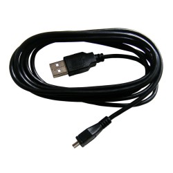 Kábel USB 2.0 A/Micro USB 1,8m čierny