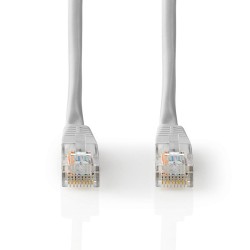 Kábel UTP RJ45/RJ45 Cat5e 10m NEDIS CCGT85100GY100