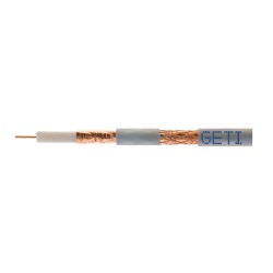 Koaxiálny kábel GETI 121CU PVC (100m cievka)