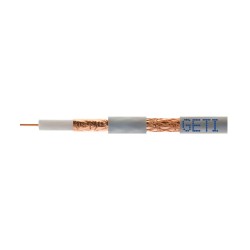 Koaxiálny kábel GETI 125CU PVC (100m cievka)