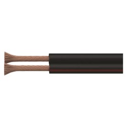 Dvojlinka netienená 2x1,0mm čierno/červená EMOS S8280 100m