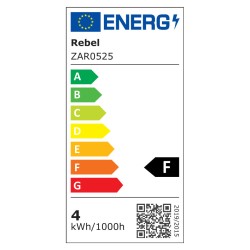 Žiarovka LED G4 4W biela teplá REBEL ZAR0525