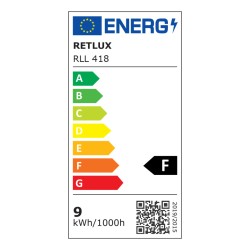 Žiarovka LED GU10 9W biela prírodná RETLUX RLL 418