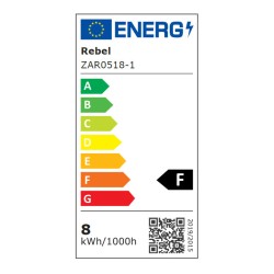 Žiarovka LED E27 8W G45 biela prírodná REBEL ZAR0518-1