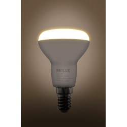 Žiarovka LED E14 6W R50 biela teplá RETLUX REL 39 4ks