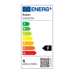 Žiarovka LED E14 5W biela prírodná REBEL ZAR0559