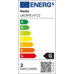 Žiarovka do chladničky E14 1,5W T22 NEDIS LBCRFE14T22