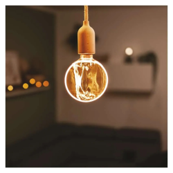 Žiarovka DECO LED E27 4W flame EMOS Z5BO11
