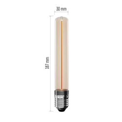 DECO LED žiarovka E27 2W plameň EMOS Z5AI01