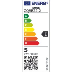 LED žiarovka JC G9 4,2W teplá biela EMOS ZQ9E22.2 2ks