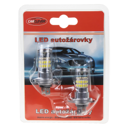 Autožiarovka LED H7 12/24V 48W CARCLEVER balenie 2