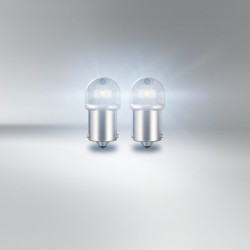 Autožiarovka LED 12V R5W BA15s OSRAM studená biela 2ks