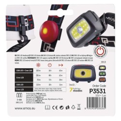 Svietidlo čelovka EMOS P3531