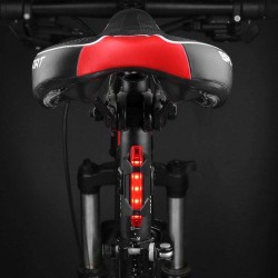 Svietidlo na bicykel zadný 4L 10454