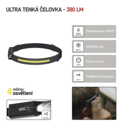 Svietidlo čelovka EMOS P3541