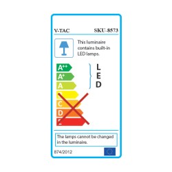 Svietidlo solárne V-TAC VT-25W 12W 4000K