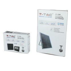 Svietidlo solárne V-TAC VT-25W 12W 4000K