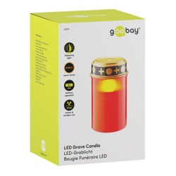 Sviečka LED cintorínsky GOOBAY 60335