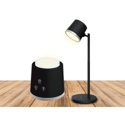 Lampa stolná SVENSSON Oslo 2v1 Black