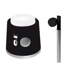 Lampa stolná SVENSSON Oslo 2v1 Black
