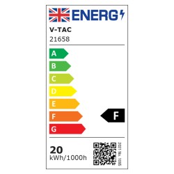 Svietidlo žiarivkové V-TAC VT-151 20W 6500K 150cm Samsung Chip