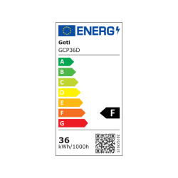 Stropné svietidlo GETI GCP36D 36W CCT diamant