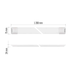 Svietidlo lineárne LED EMOS ZAB902 Mino 40W