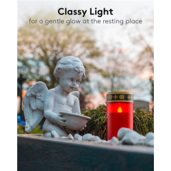 Sviečka LED cintorínsky GOOBAY 74366