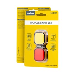 Sada svetiel na bicykel REBEL URZ3492-1