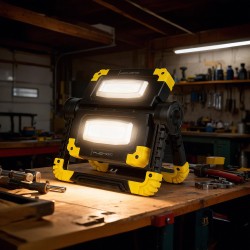 Nabíjateľný LED reflektor PHENOM 18648B 2x10 W