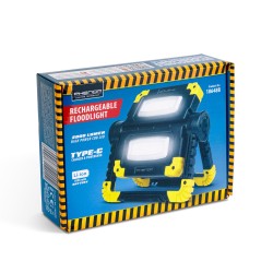 Nabíjateľný LED reflektor PHENOM 18648B 2x10 W