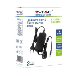Adaptér napájací 12V 5000mA V-TAC VT-23061