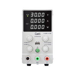 Zdroj laboratórny GETI GLPS3010HW 0-30V/ 0-10A