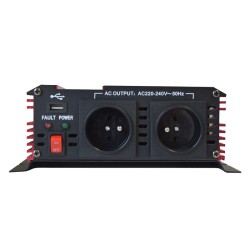 Menič napätia GETI GPI 1612 12V/230V 1600W USB