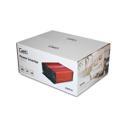Menič napätia GETI GPI 2012 12V/230V 2000W USB