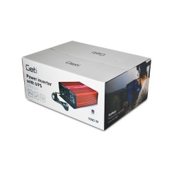 Menič napätia GETI GPIU 1012S 12V/230V 1000W
