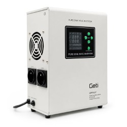 Záložný zdroj napájania GETI GEP701LF sínus 700W s montážou na stenu (1000VA)