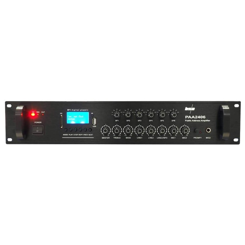 PAA2406 BS ACOUSTIC Rozhlasová ústredňa