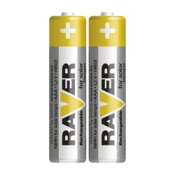 Batéria AAA (R03) nabíjacia 1,2V/400mAh RAVER solar 2ks