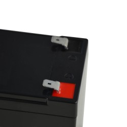 Batéria olovená 12V 7.5Ah GETI (konektor 6,35 mm)